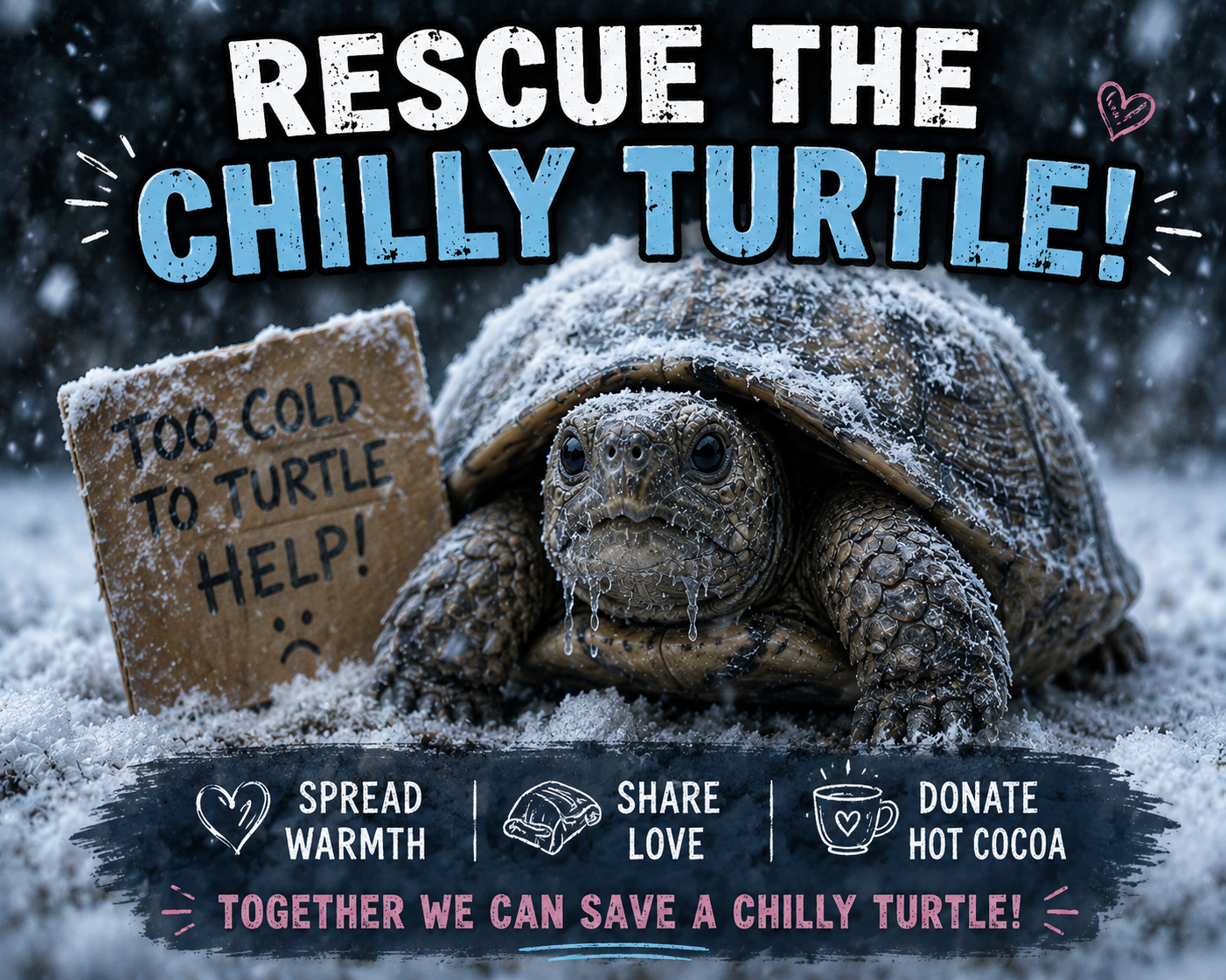 Rescue the Chilly Turtle poster